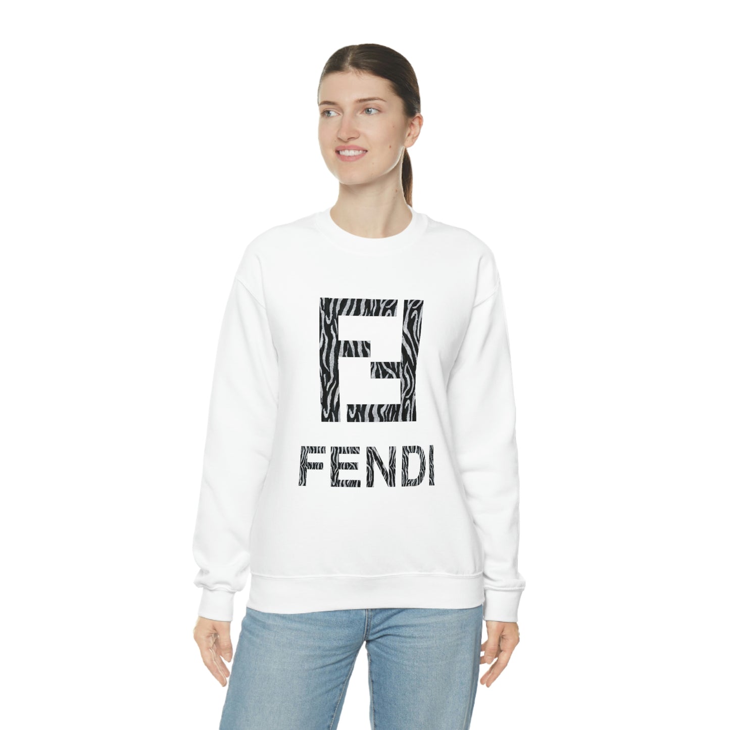 Wild At Heart Zebra - FF Sweatshirt