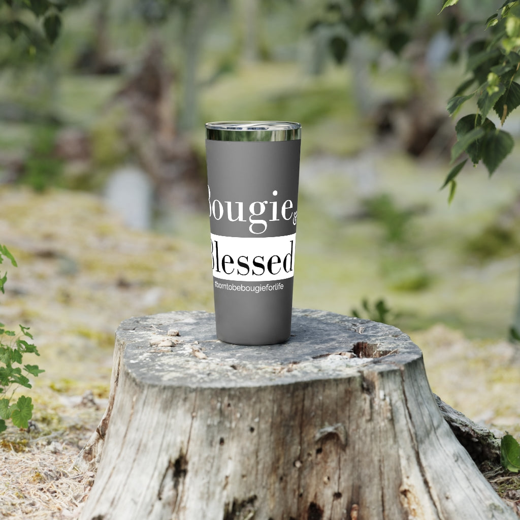 Blessed & Bougie Push On Lid Tumbler - 2 Colors