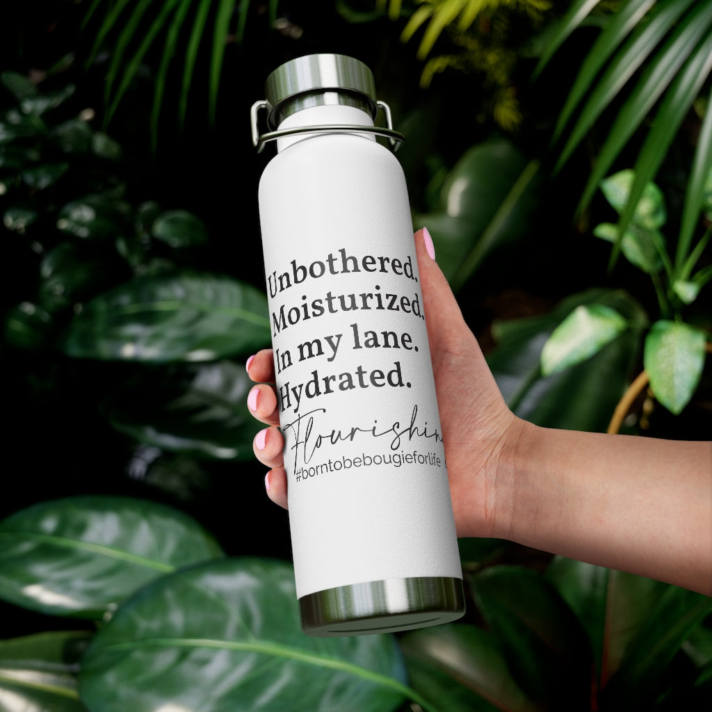 Unbothered & Flourishing Screw Cap Bottle - 3 colors