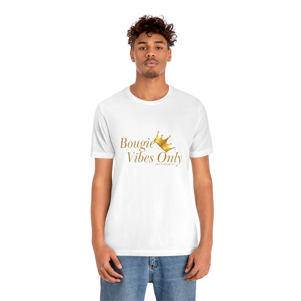 Bougie Vibes Only Unisex Crew Neck Sleeve Tee