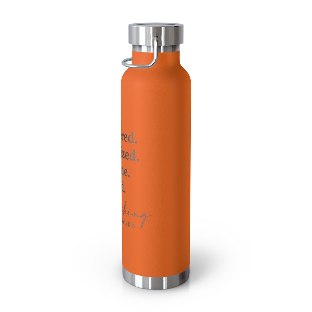 Unbothered & Flourishing Screw Cap Bottle - 3 colors