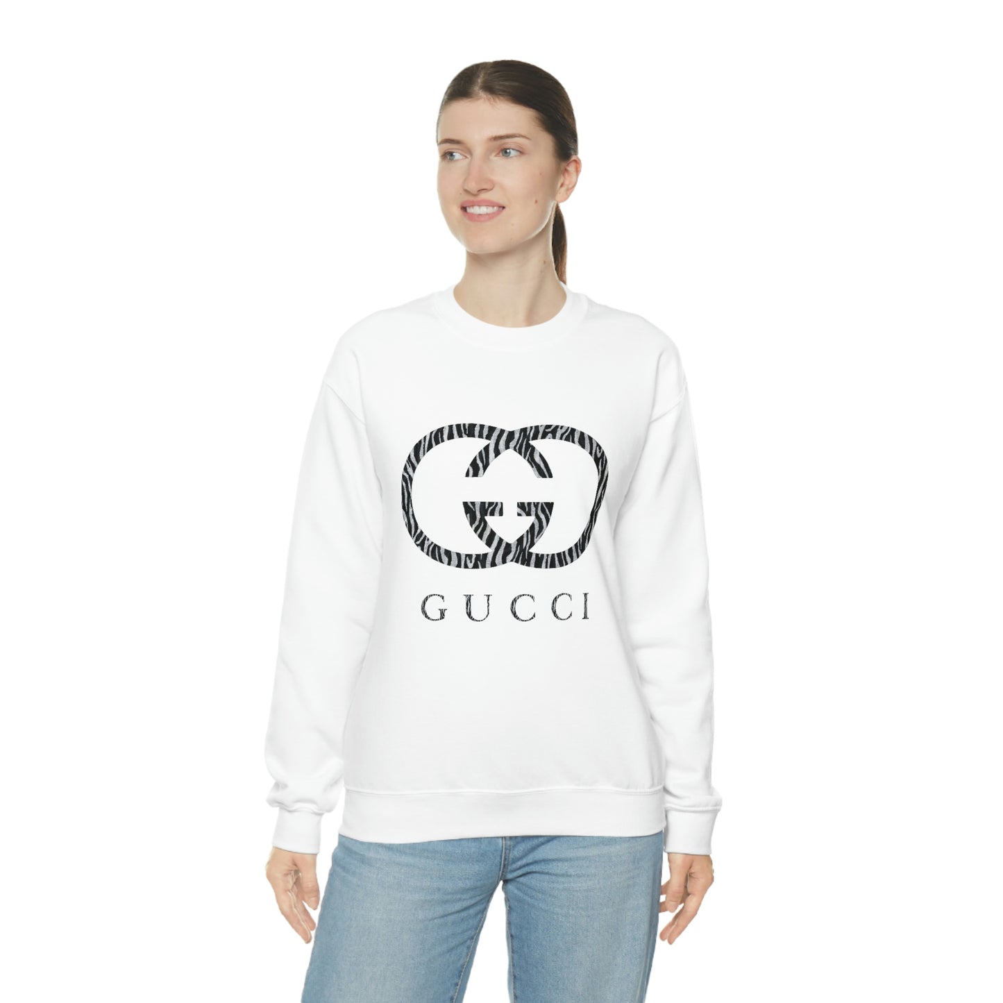 Wild At Heart Zebra - GG Sweatshirt