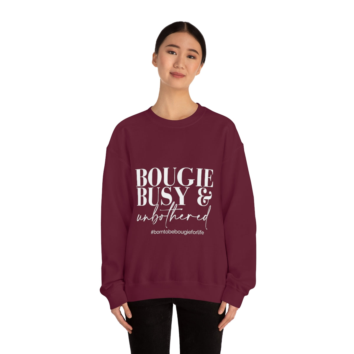 Bougie Busy & Unbothered Sweatshirt