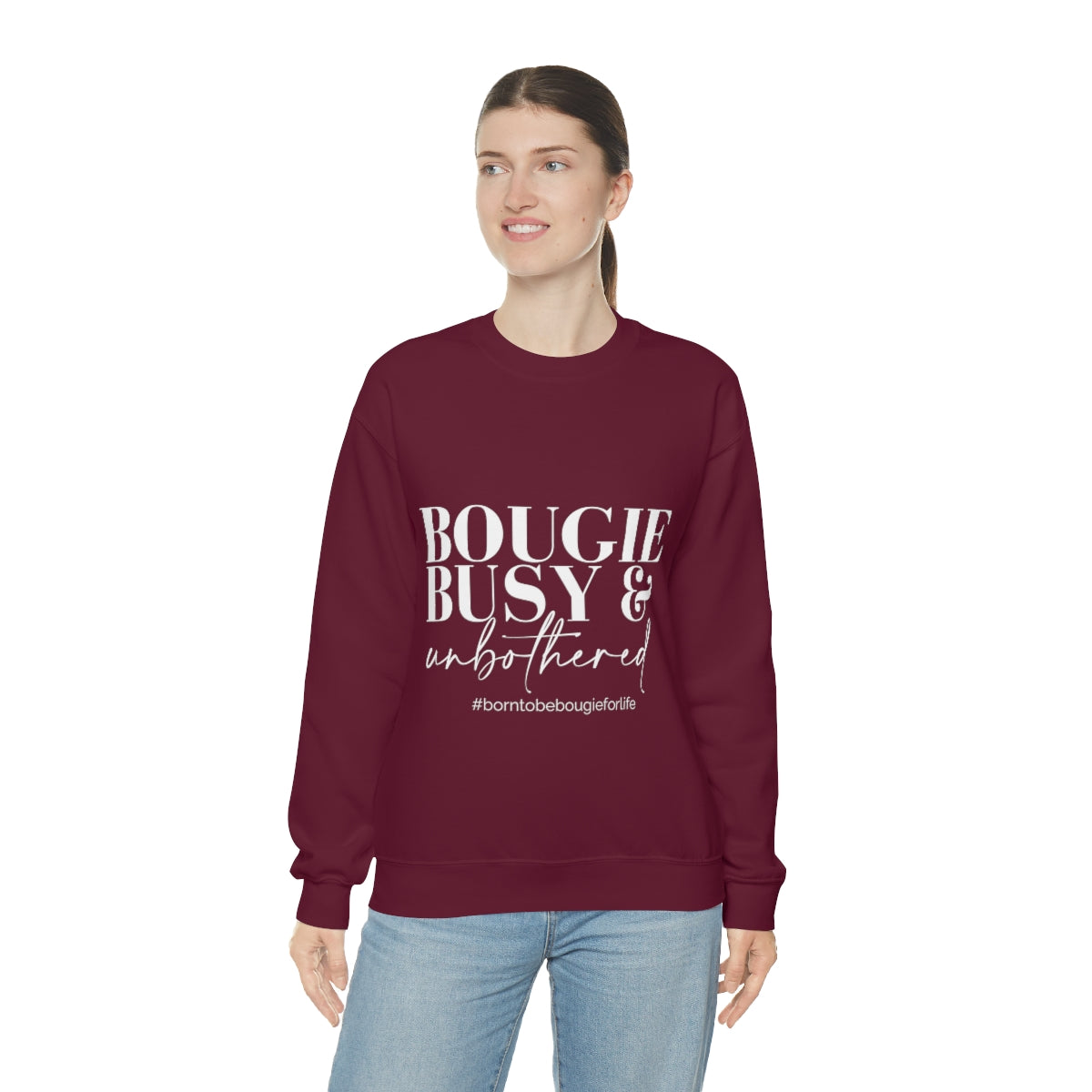 Bougie Busy & Unbothered Sweatshirt