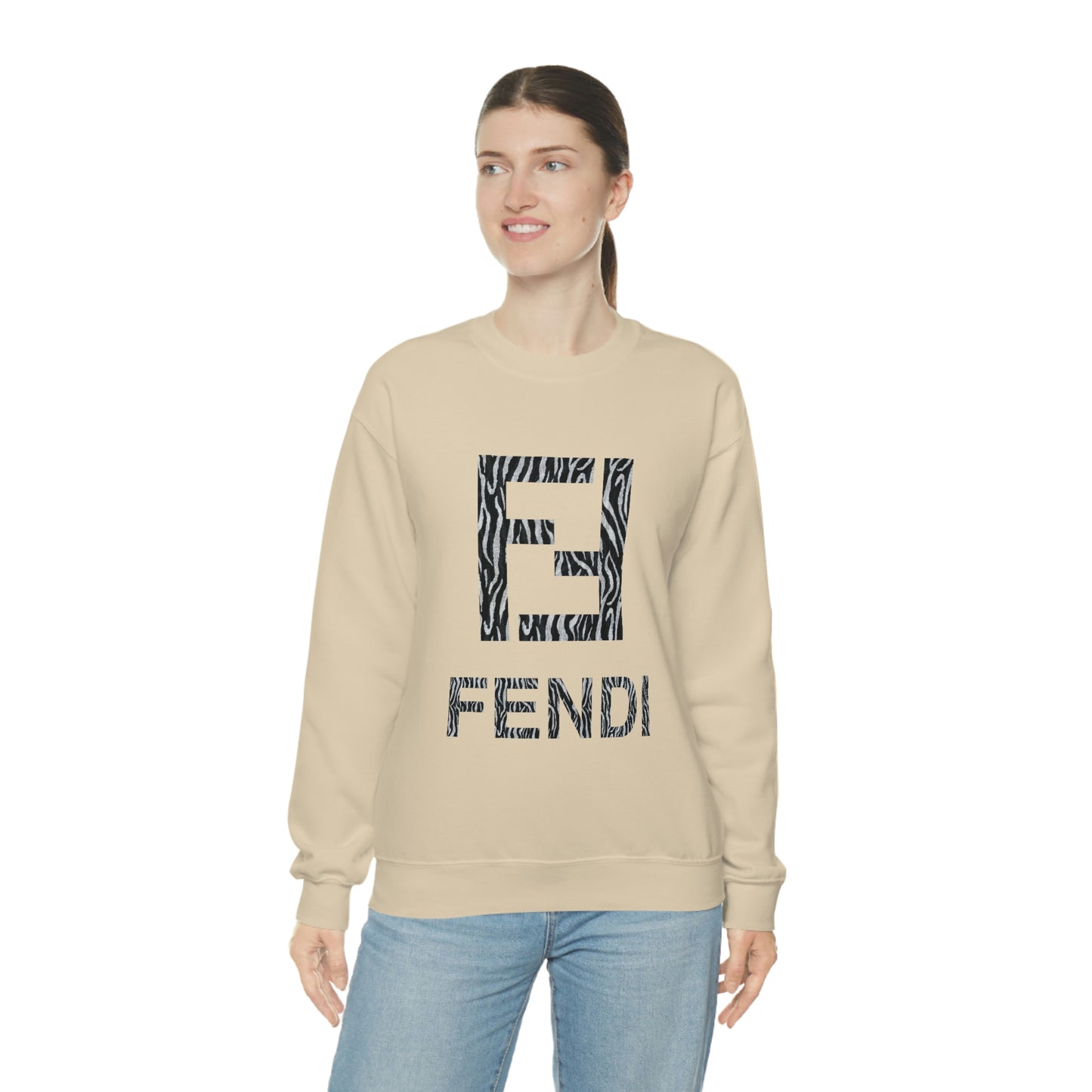 Wild At Heart Zebra - FF Sweatshirt
