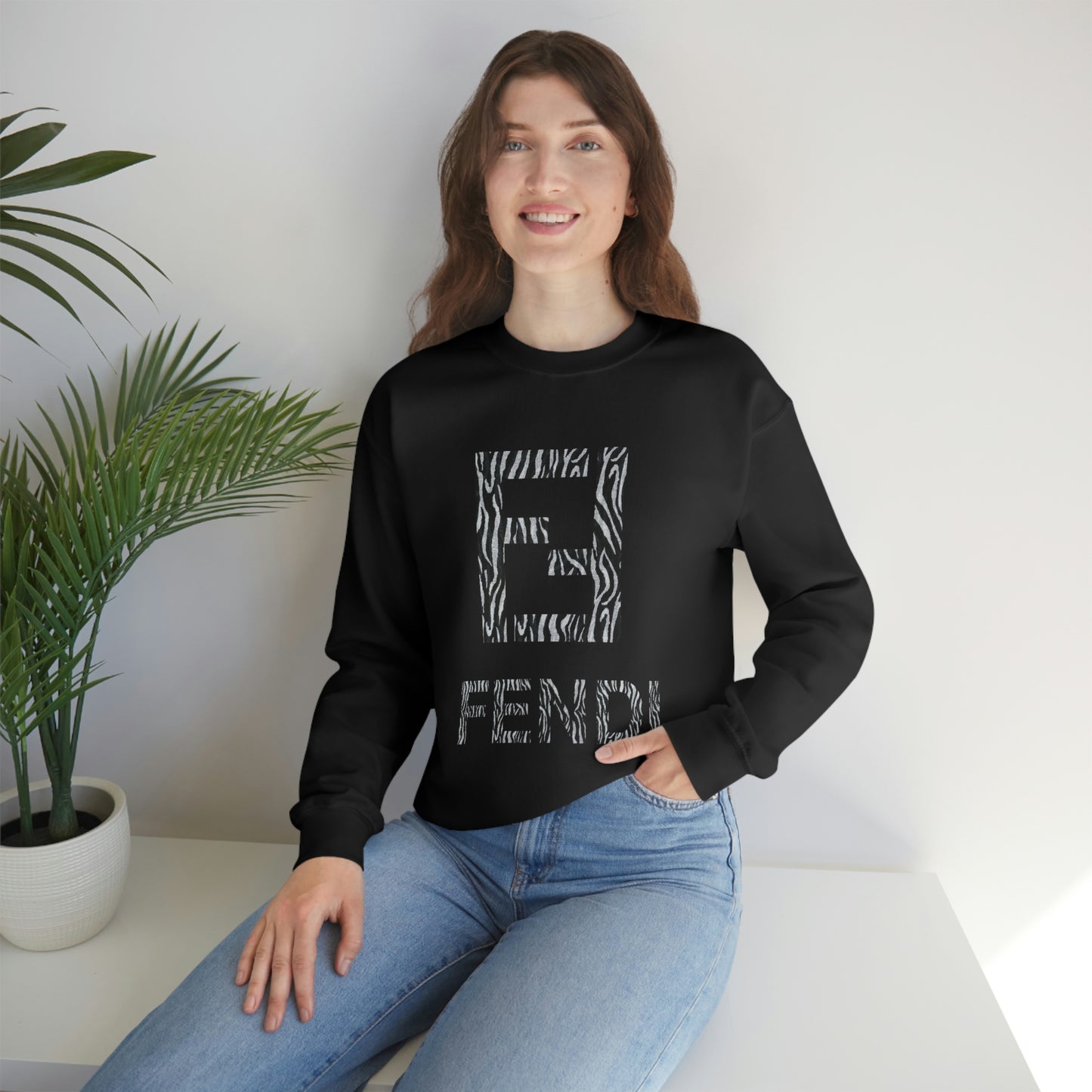 Wild At Heart Zebra - FF Sweatshirt