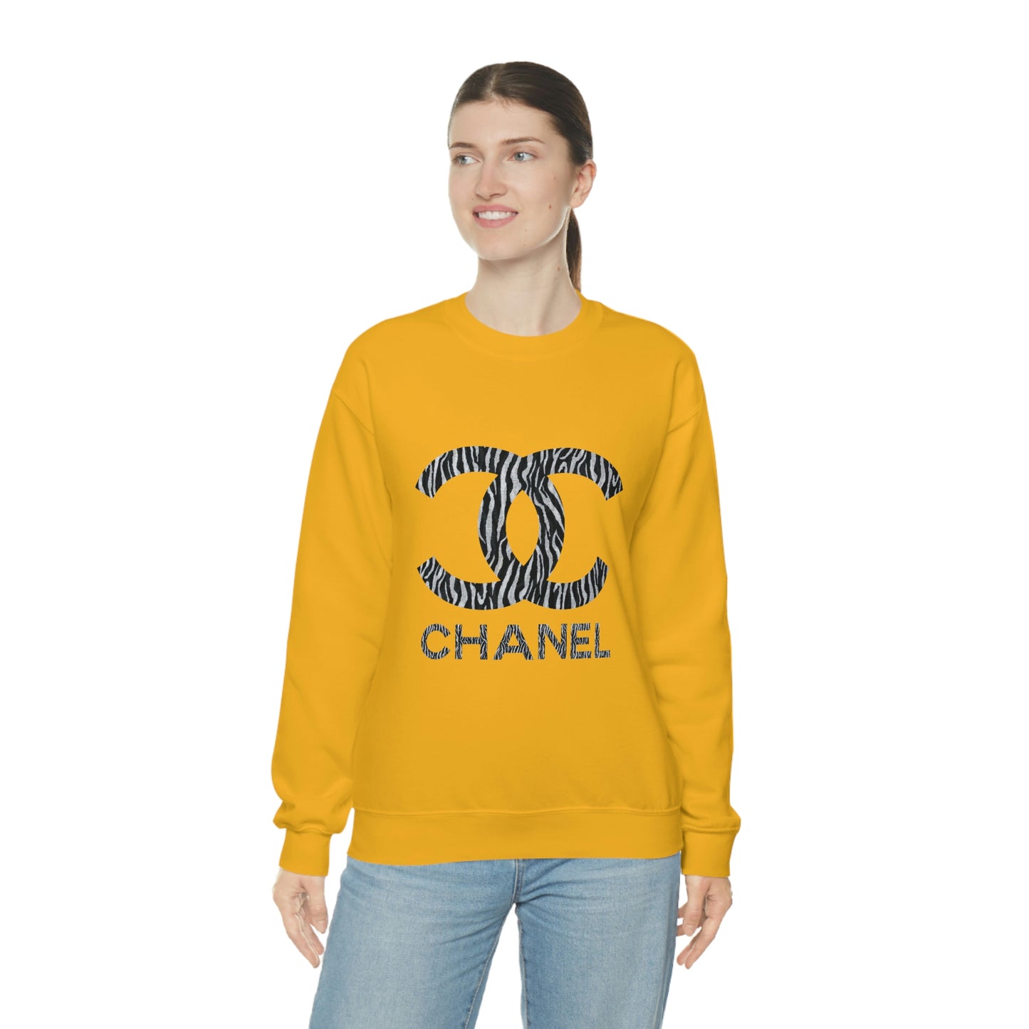 Wild At Heart Zebra - CC Sweatshirt