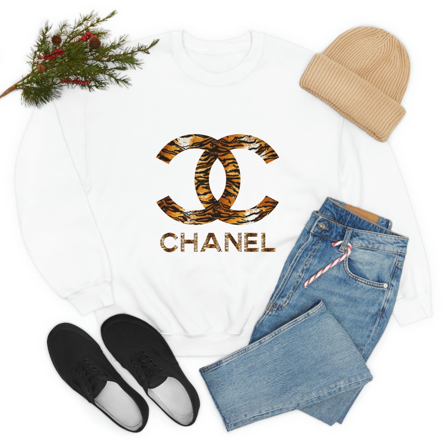 Wild At Heart Tiger - CC Sweatshirt