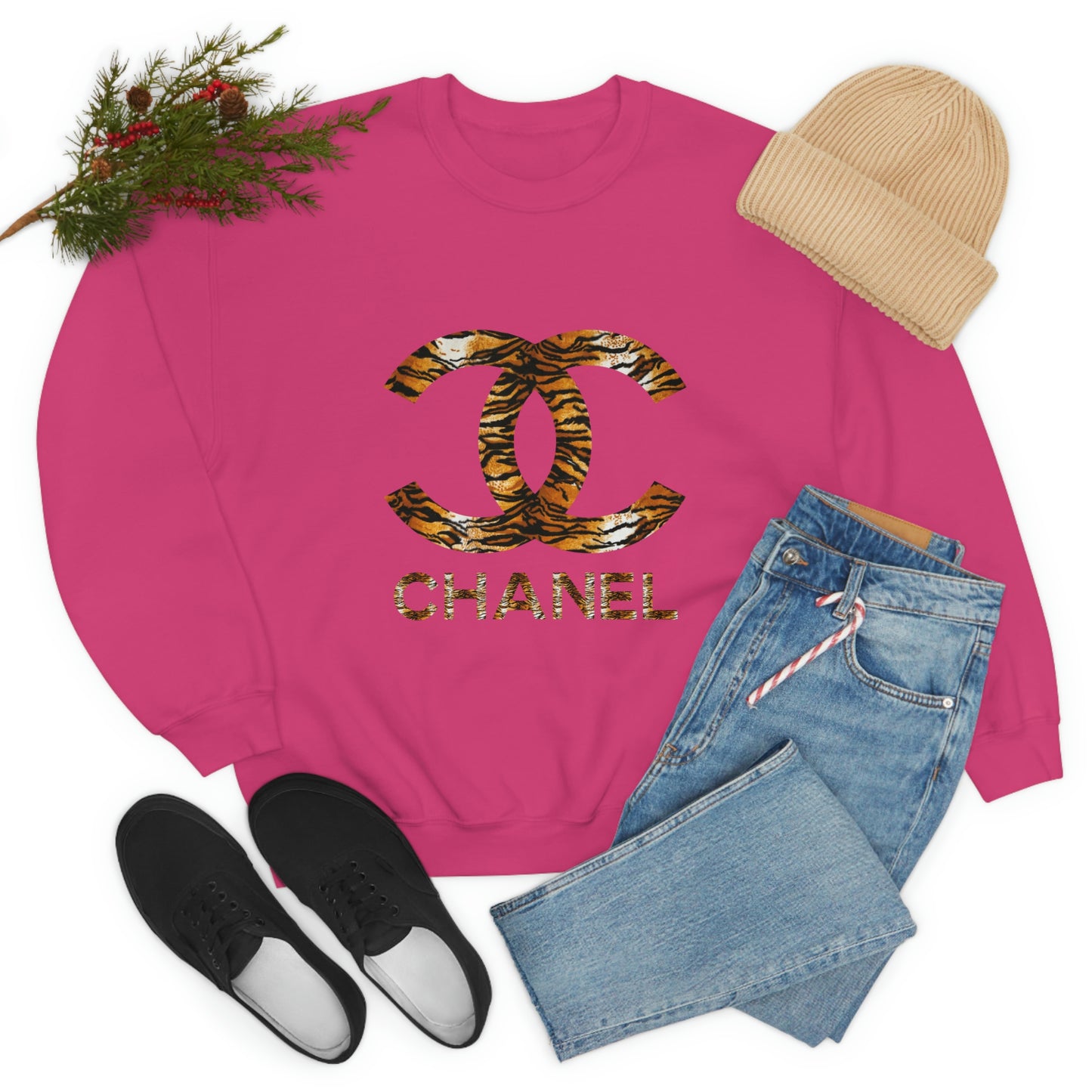 Wild At Heart Tiger - CC Sweatshirt