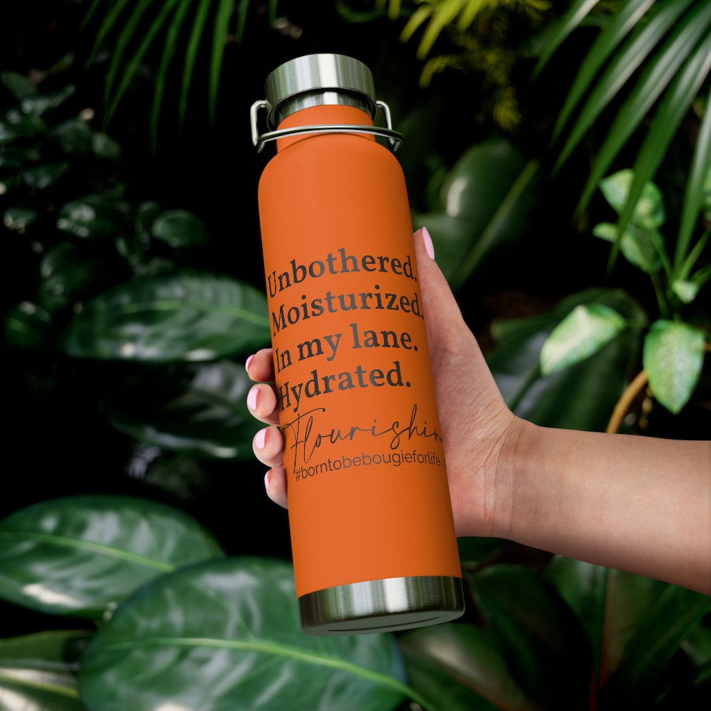 Unbothered & Flourishing Screw Cap Bottle - 3 colors