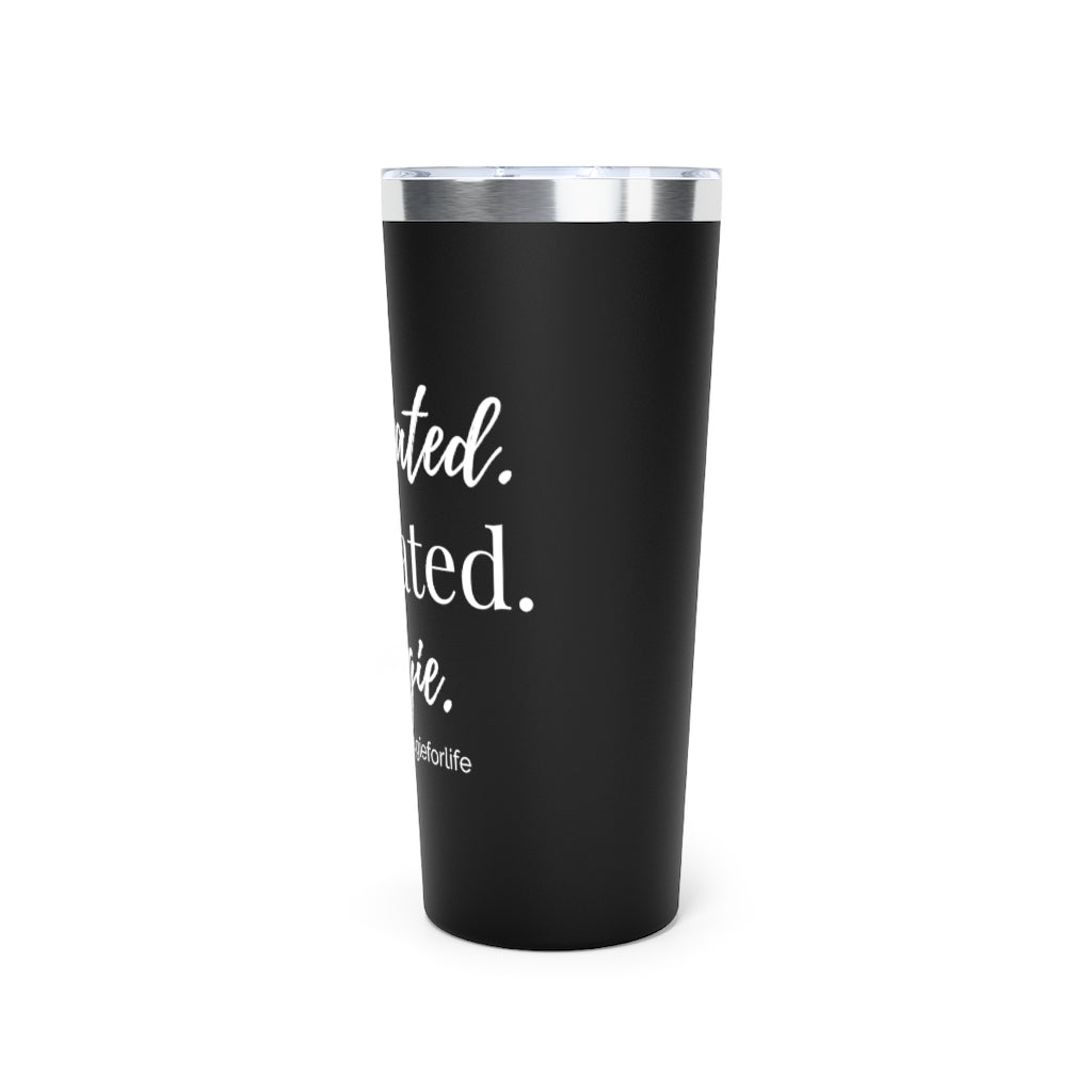 Melanated Educated Bougie Push On Lid Tumbler - 2 Colors