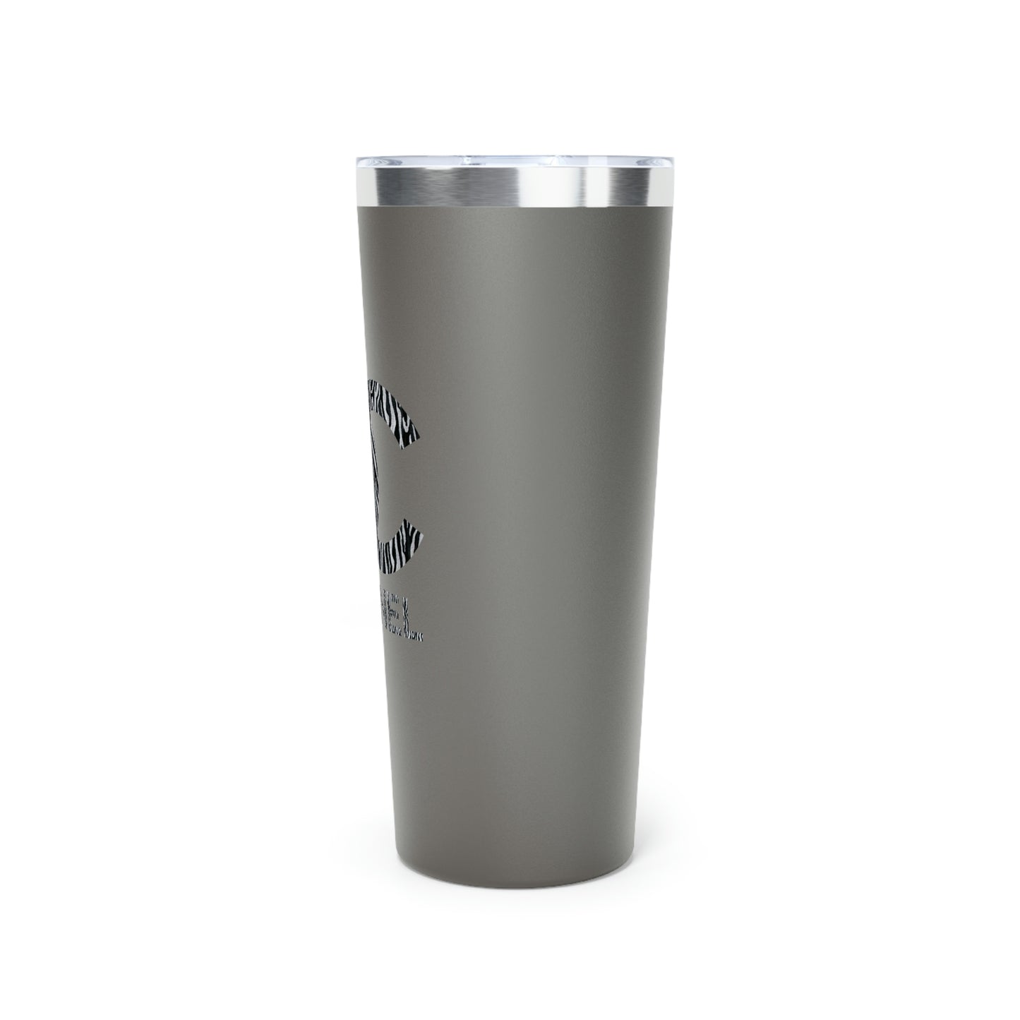 Wild at Heart - Zebra CC Push On Lid Tumbler - 2 colors