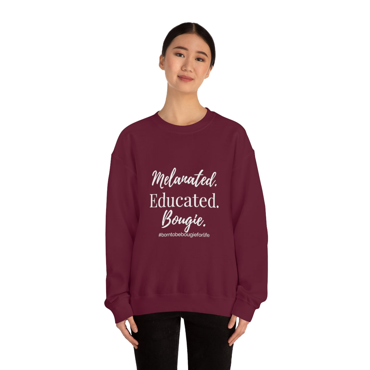 Melanated Educated Bougie Sweatshirt