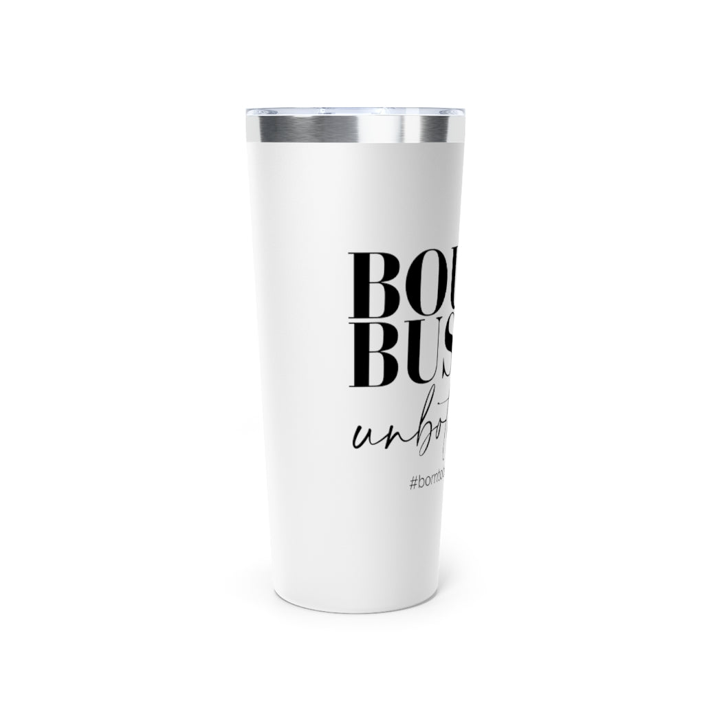 Bougie Busy & Unbothered Push On Lid Tumbler - 2 colors