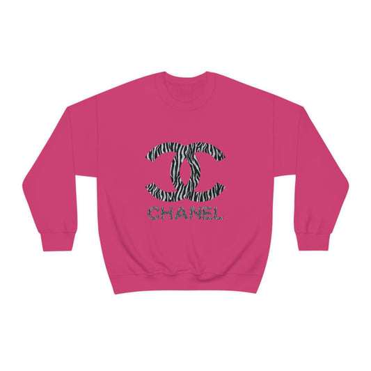Wild At Heart Zebra - CC Sweatshirt