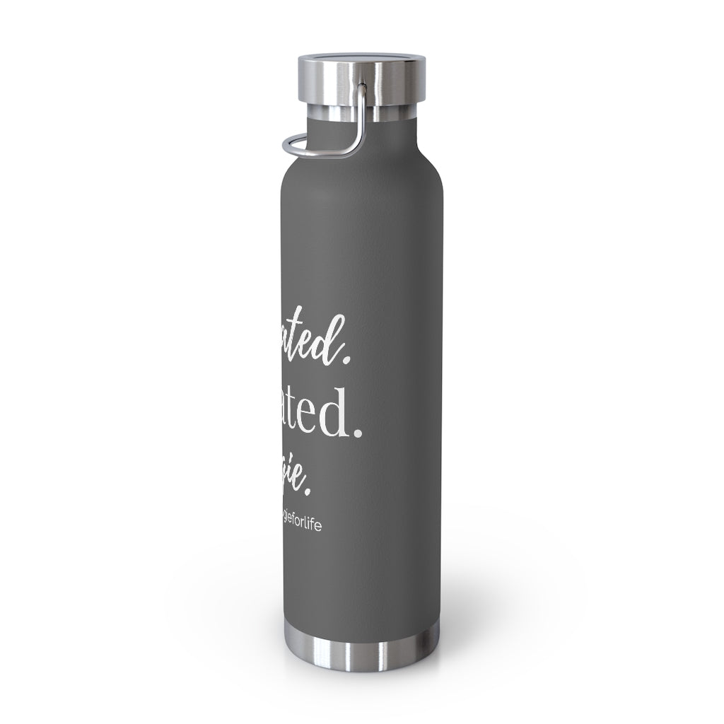 Melanated Educated Bougie - Screw Top Lid Tumbler - 4 Colors