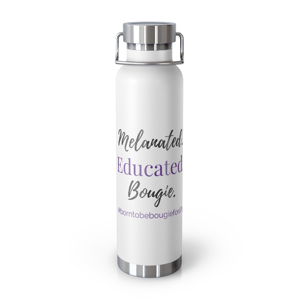 Melanated Educated Bougie Screw Cap Bottle - 3 colors