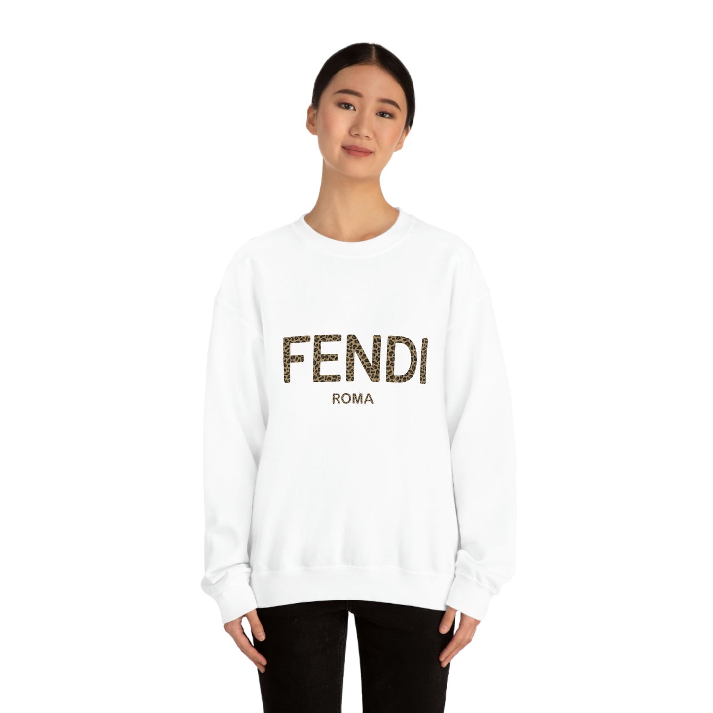 Wild at Heart - FF Roma Cheetah Sweatshirt