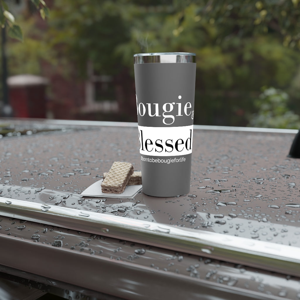 Blessed & Bougie Push On Lid Tumbler - 2 Colors