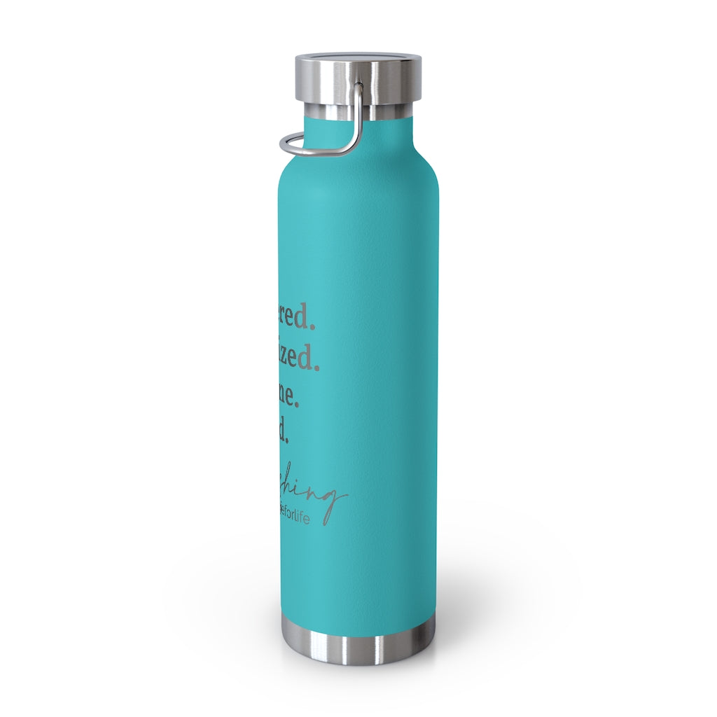 Unbothered & Flourishing Screw Cap Bottle - 3 colors