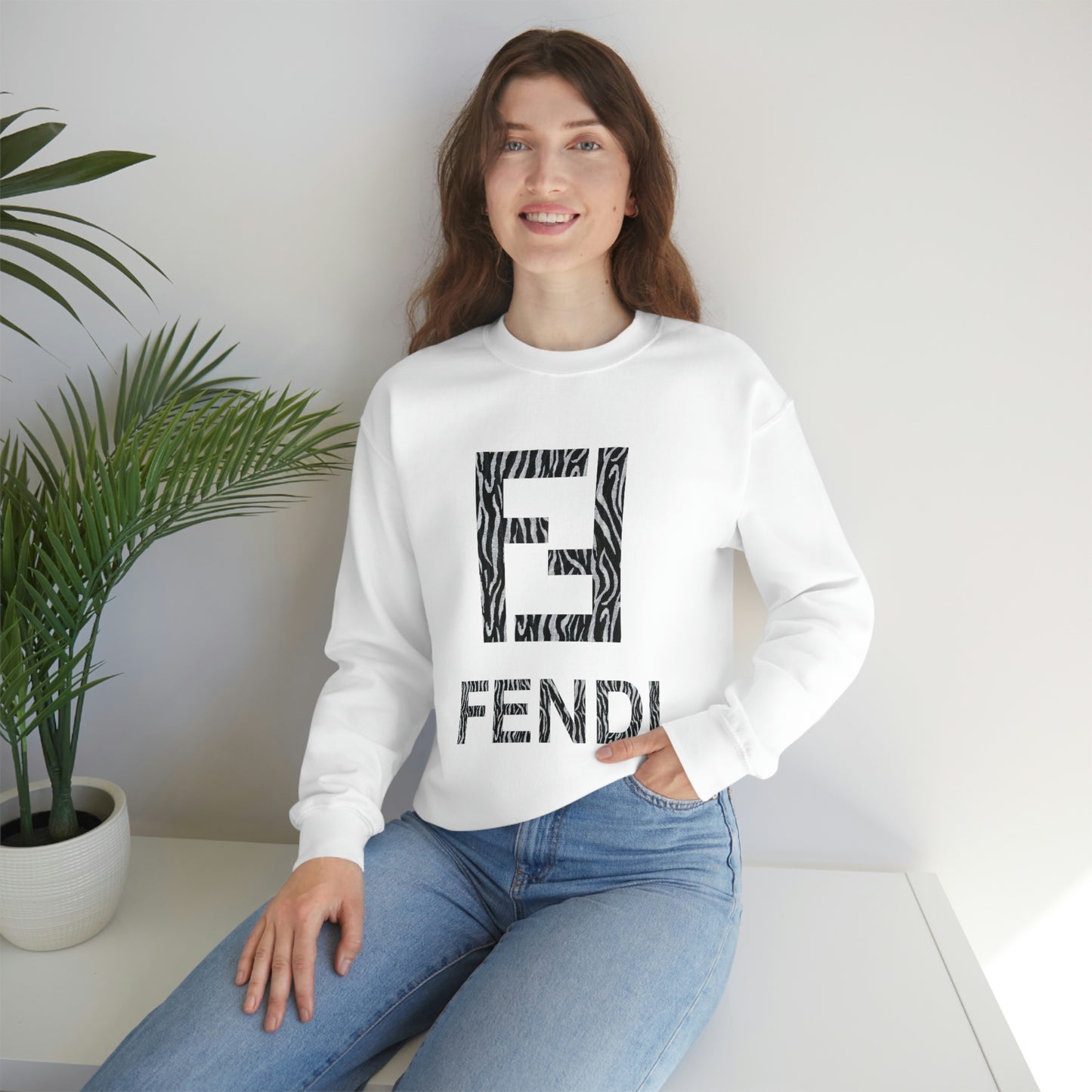 Wild At Heart Zebra - FF Sweatshirt