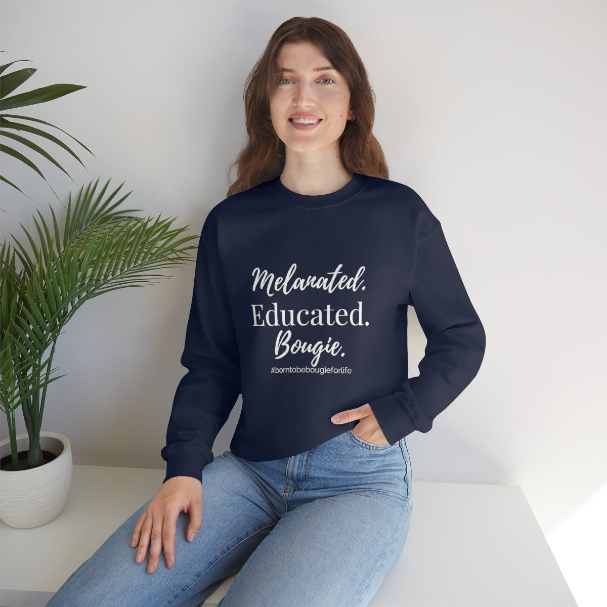 Melanated Educated Bougie Sweatshirt