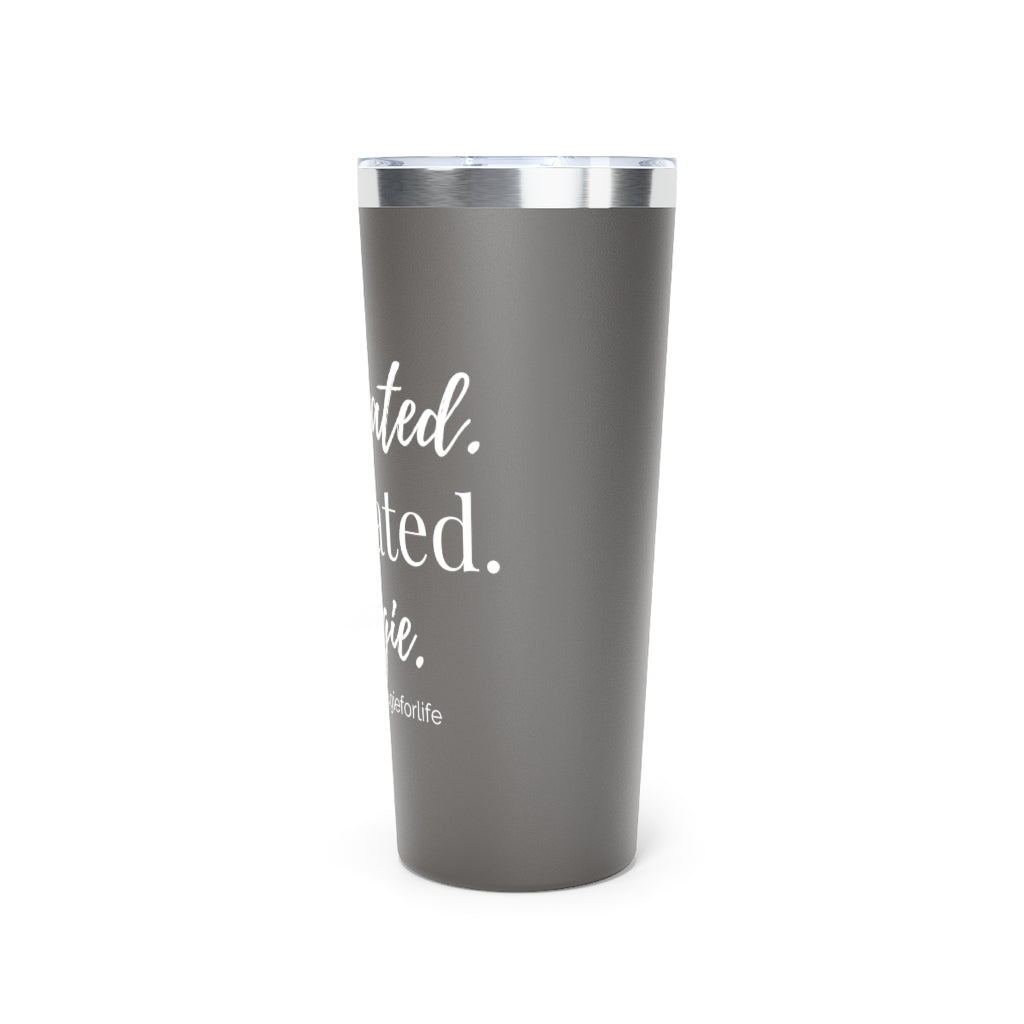 Melanated Educated Bougie Push On Lid Tumbler - 2 Colors