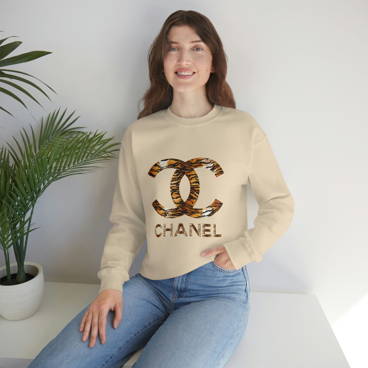 Wild At Heart Tiger - CC Sweatshirt