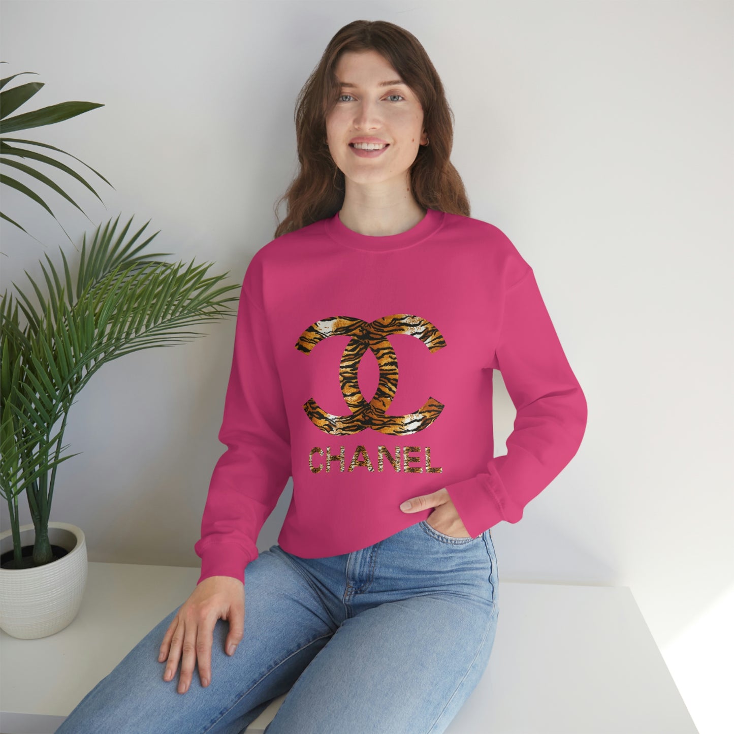 Wild At Heart Tiger - CC Sweatshirt