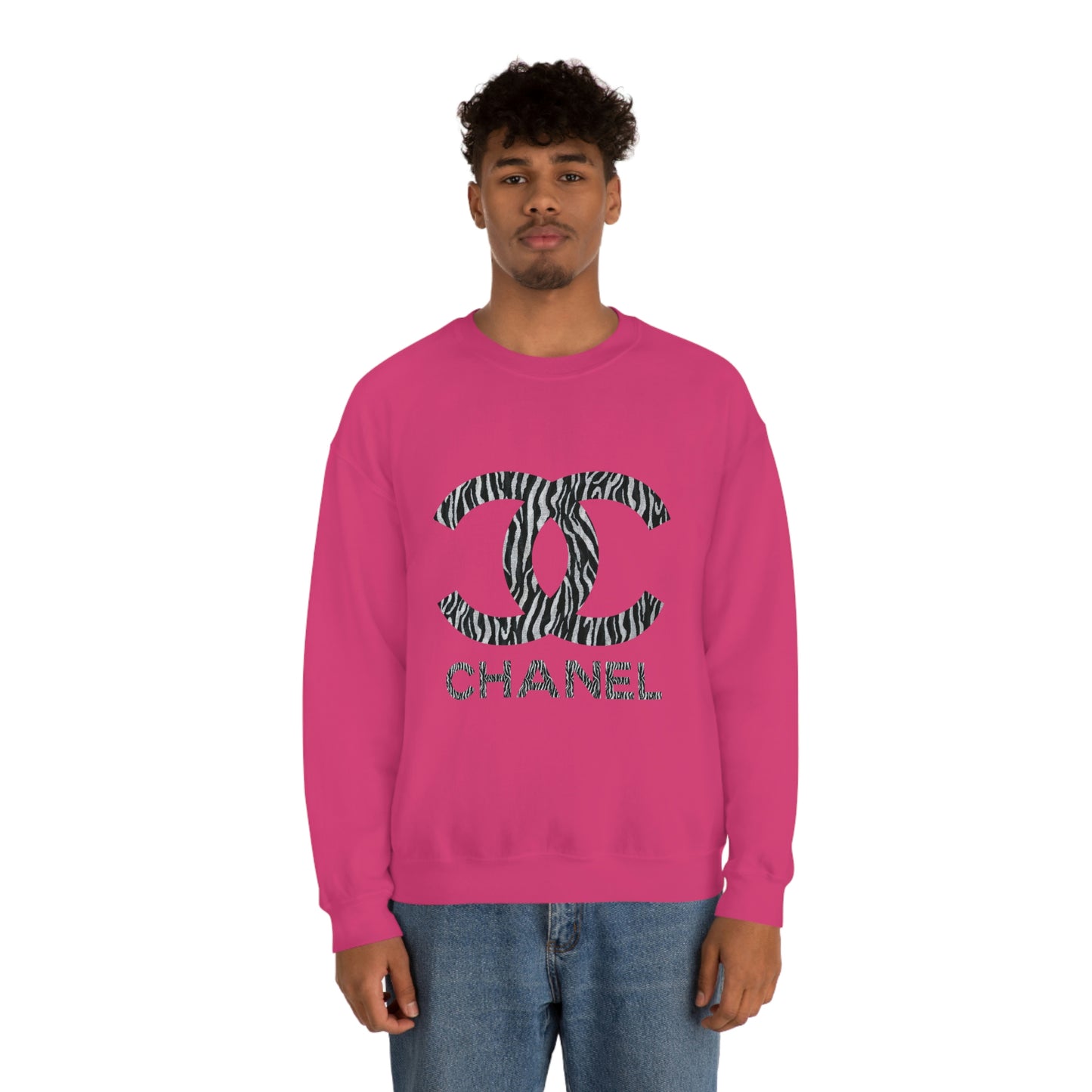 Wild At Heart Zebra - CC Sweatshirt